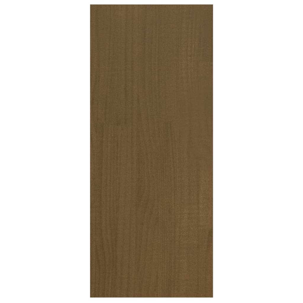 Bücherregal Raumteiler 100x30x71,5 cm Massivholz Kiefer