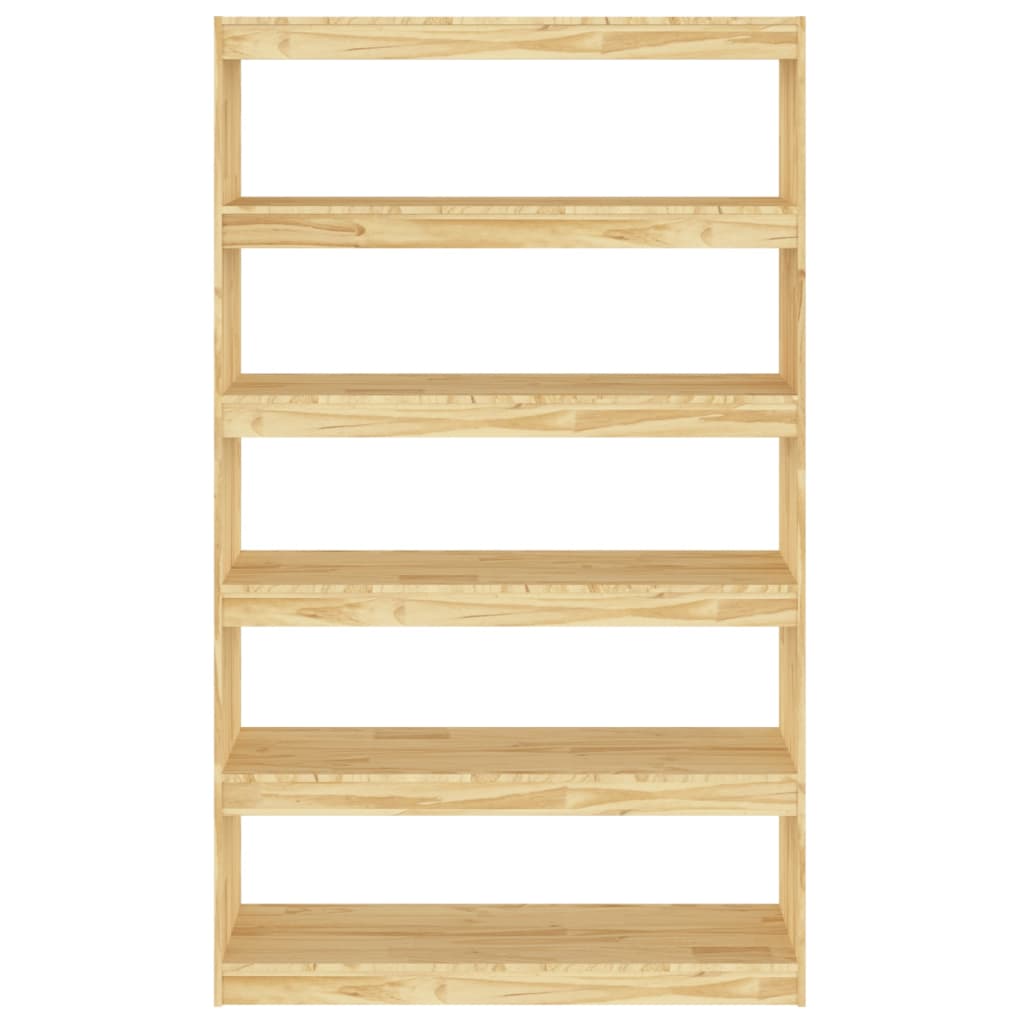 Bücherregal/Raumteiler 100x30x167,5 cm Massivholz Kiefer