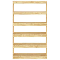 Thumbnail for Bücherregal/Raumteiler 100x30x167,5 cm Massivholz Kiefer