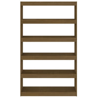 Thumbnail for Bücherregal/Raumteiler 100x30x167,5 cm Massivholz Kiefer