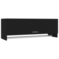 Thumbnail for Kleiderschrank Schwarz 100x32,5x35 cm Holzwerkstoff