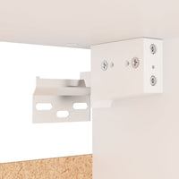 Thumbnail for Kleiderschrank Weiß 70x32,5x35 cm Holzwerkstoff