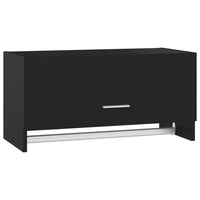 Thumbnail for Kleiderschrank Schwarz 70x32,5x35 cm Holzwerkstoff
