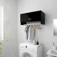 Thumbnail for Kleiderschrank Schwarz 70x32,5x35 cm Holzwerkstoff