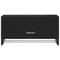 Thumbnail for Kleiderschrank Schwarz 70x32,5x35 cm Holzwerkstoff