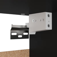 Thumbnail for Kleiderschrank Schwarz 70x32,5x35 cm Holzwerkstoff