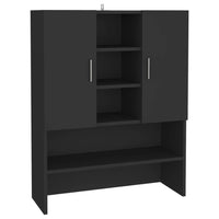 Thumbnail for Waschmaschinenschrank Schwarz 70,5x25,5x90 cm