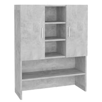 Thumbnail for Waschmaschinenschrank Betongrau 70,5x25,5x90 cm