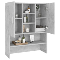Thumbnail for Waschmaschinenschrank Betongrau 70,5x25,5x90 cm