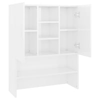 Thumbnail for Waschmaschinenschrank Hochglanz-Weiß 70,5x25,5x90 cm