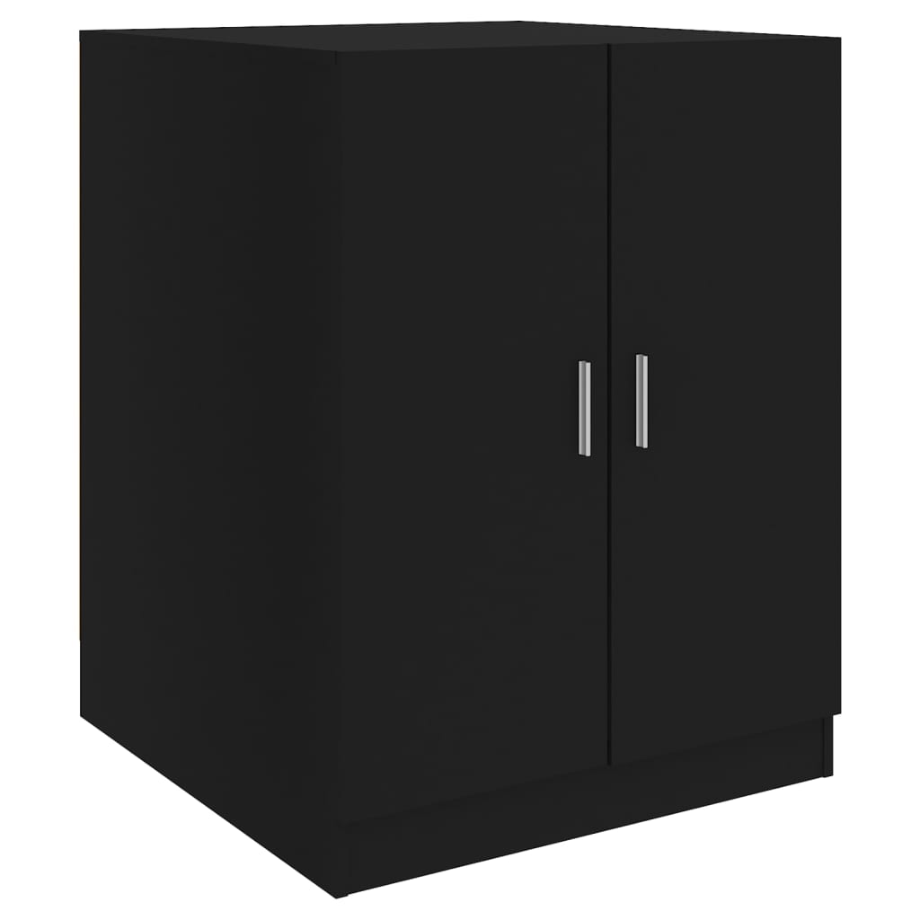 Waschmaschinenschrank Schwarz 71x71,5x91,5 cm