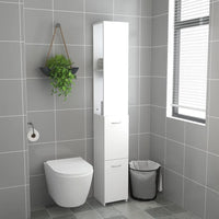 Thumbnail for Badezimmerschrank Weiß 25x25x170 cm Spanplatte