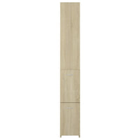 Thumbnail for Badezimmerschrank Sonoma-Eiche 25x25x170 cm Holzwerkstoff