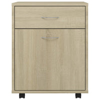 Thumbnail for Rollschrank Sonoma-Eiche 45x38x54 cm Holzwerkstoff