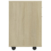 Thumbnail for Rollschrank Sonoma-Eiche 45x38x54 cm Holzwerkstoff