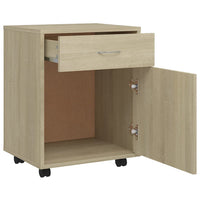 Thumbnail for Rollschrank Sonoma-Eiche 45x38x54 cm Holzwerkstoff