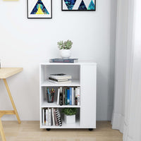 Thumbnail for Rollschrank Weiß 60x35x75 cm Holzwerkstoff