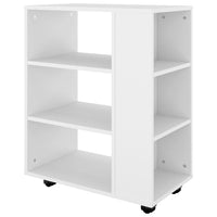 Thumbnail for Rollschrank Weiß 60x35x75 cm Holzwerkstoff