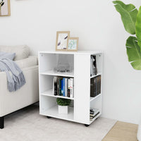 Thumbnail for Rollschrank Weiß 60x35x75 cm Holzwerkstoff