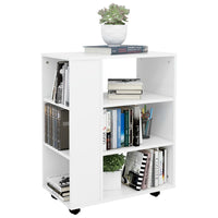 Thumbnail for Rollschrank Weiß 60x35x75 cm Holzwerkstoff