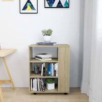 Thumbnail for Rollschrank Sonoma-Eiche 60x35x75 cm Holzwerkstoff
