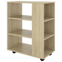 Thumbnail for Rollschrank Sonoma-Eiche 60x35x75 cm Holzwerkstoff