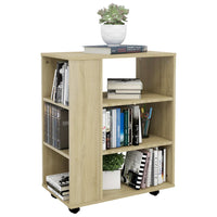 Thumbnail for Rollschrank Sonoma-Eiche 60x35x75 cm Holzwerkstoff