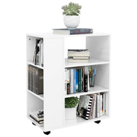 Thumbnail for Rollschrank Hochglanz-Weiß 60x35x75 cm Holzwerkstoff