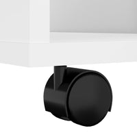 Thumbnail for Rollschrank Hochglanz-Weiß 60x35x75 cm Holzwerkstoff