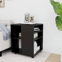 Thumbnail for Rollschrank Schwarz 60x53x72 cm Holzwerkstoff