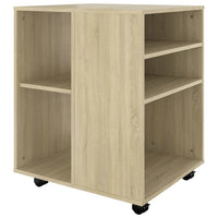 Thumbnail for Rollschrank Sonoma-Eiche 60x53x72 cm Holzwerkstoff