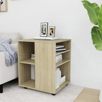 Thumbnail for Rollschrank Sonoma-Eiche 60x53x72 cm Holzwerkstoff