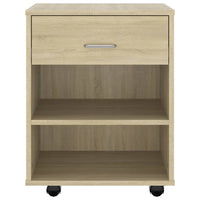 Thumbnail for Rollschrank Sonoma-Eiche 46x36x59 cm Holzwerkstoff