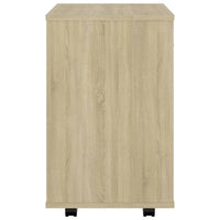 Thumbnail for Rollschrank Sonoma-Eiche 46x36x59 cm Holzwerkstoff