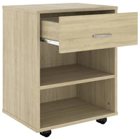 Thumbnail for Rollschrank Sonoma-Eiche 46x36x59 cm Holzwerkstoff
