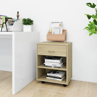 Thumbnail for Rollschrank Sonoma-Eiche 46x36x59 cm Holzwerkstoff