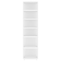 Thumbnail for Schuhschrank Weiß 27,5x27x102 cm Holzwerkstoff