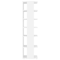 Thumbnail for Schuhschrank Weiß 27,5x27x102 cm Holzwerkstoff