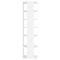 Thumbnail for Schuhschränke 2 Stk. Weiß 27,5x27x102 cm Holzwerkstoff
