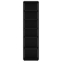 Thumbnail for Schuhschrank Schwarz 27,5x27x102 cm Holzwerkstoff