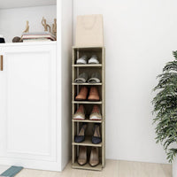 Thumbnail for Schuhschrank Sonoma-Eiche 27,5x27x102 cm Holzwerkstoff
