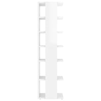Thumbnail for Schuhschrank Hochglanz-Weiß 25x27x102 cm Holzwerkstoff