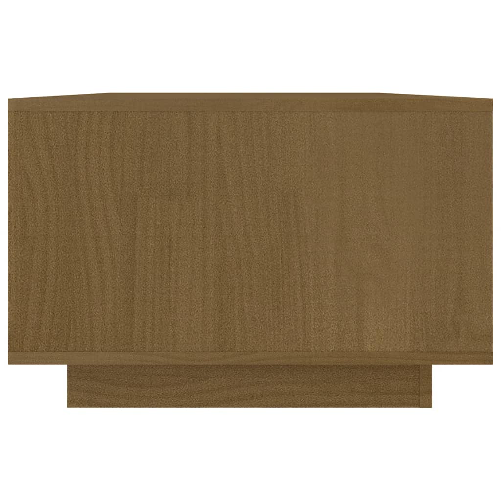 Couchtisch Honigbraun 110x50x33,5 cm Kiefer Massivholz