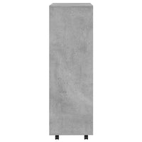 Thumbnail for Kleiderschrank Betongrau 80x40x110 cm Holzwerkstoff