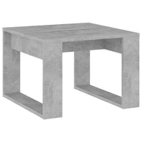 Thumbnail for Beistelltisch Betongrau 50x50x35 cm Holzwerkstoff