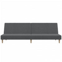 Thumbnail for Schlafsofa 2-Sitzer Hellgrau Stoff