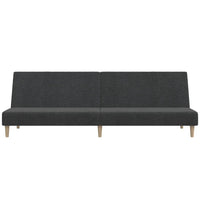 Thumbnail for Schlafsofa 2-Sitzer Dunkelgrau Stoff