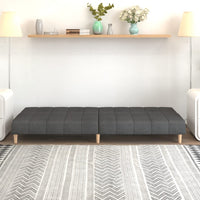 Thumbnail for Schlafsofa 2-Sitzer Dunkelgrau Stoff