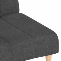 Thumbnail for Schlafsofa 2-Sitzer Dunkelgrau Stoff