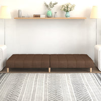 Thumbnail for Schlafsofa 2-Sitzer Braun Stoff